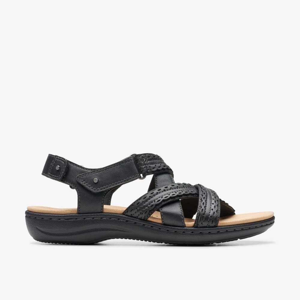 Clarks Women's Laurieann Rena Black Combi
